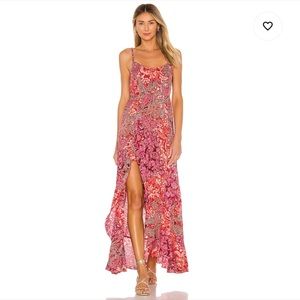 Free People Forever Yours Smocked Slip Dress